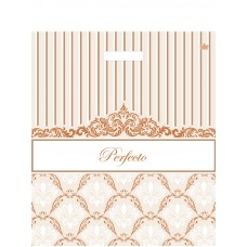 Пакет ПВД с вырубной ручкой 480*420*90 Перфекто Элегия Цена за 25шт!!!